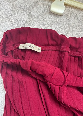 Bordo Uzun Kollu Midi Kadın Tunik - Görsel 5