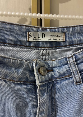 Suud Collection Suud Acik Mavi Denim Jean