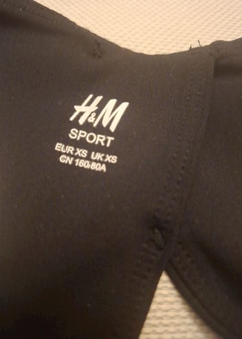 H&M Siyah Spor Sütyeni - Görsel 2