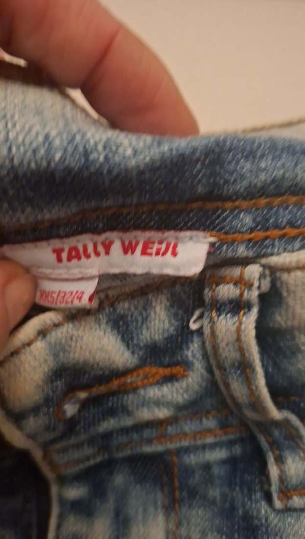 Mavi Bağlamalı Mini Denim Şort - Görsel 2