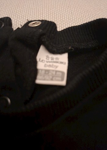 Kız Çocuk Siyah Fırfırlı Sweatshirt - Görsel 4