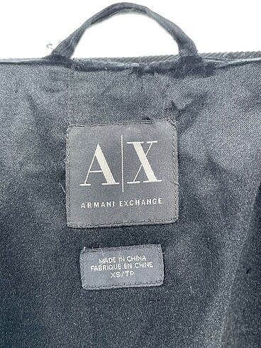 xs Beden siyah Renk Armani Exchange Kaban %70 İndirimli.