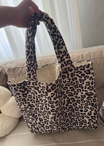 Leopar Desenli Kadın Günlük Çanta - Görsel 3