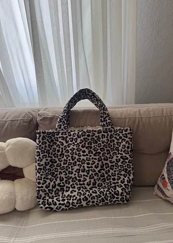 Leopar Desenli Kadın Günlük Çanta - Görsel 2