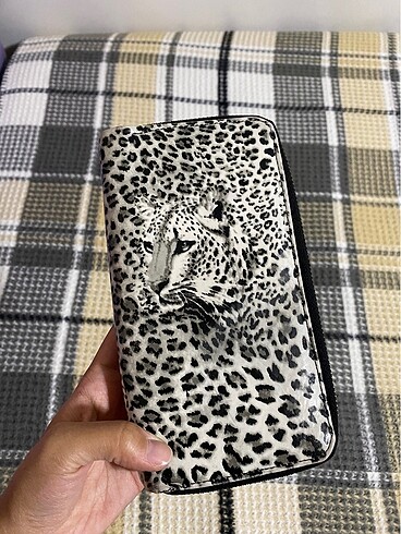Kadın cüzdan leoparlı