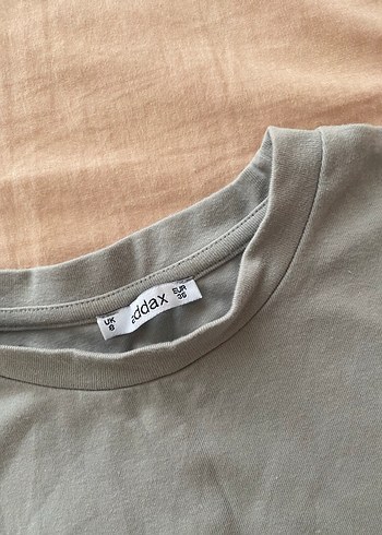 Gri Kısa Kollu  Midi Elbise - Görsel 2