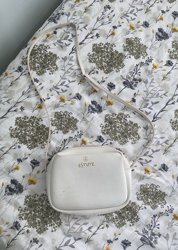 Beyaz Minimalist Kadın Çanta - Görsel 2