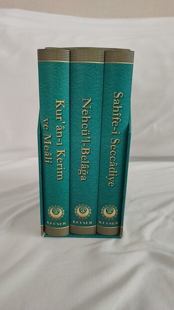  Beden Kur'an-ı Kerim - Nehcül Belağa - Sahife-i Seccadiye Seti
