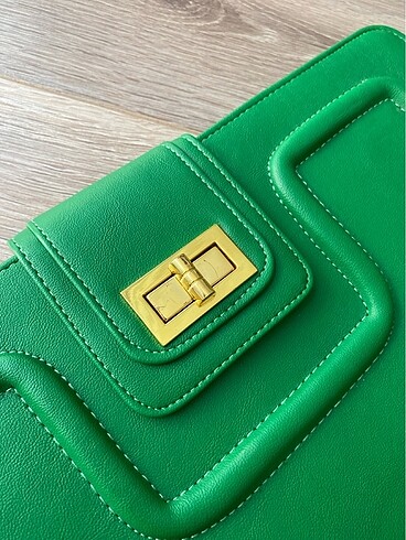 Beden yeşil Renk Yeşil clutch çanta