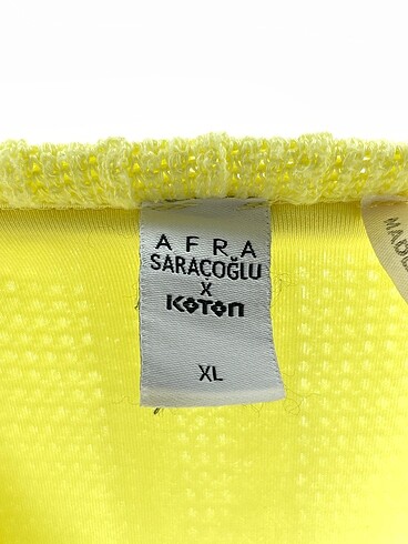 xl Beden sarı Renk Koton Uzun Elbise %70 İndirimli.
