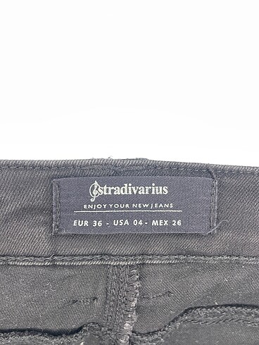 36 Beden siyah Renk Stradivarius Uzun Tulum %70 İndirimli.