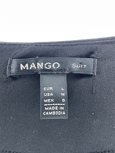 l Beden siyah Renk Mango Kısa Elbise %70 İndirimli.