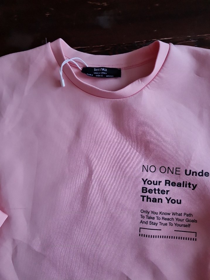 Pembe Mini Baskılı Uzun Kollu Sweatshirt - Görsel 2