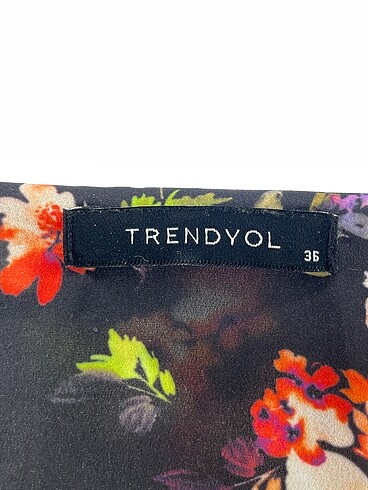 36 Beden siyah Renk Trendyol & Milla Kısa Elbise %70 İndirimli.