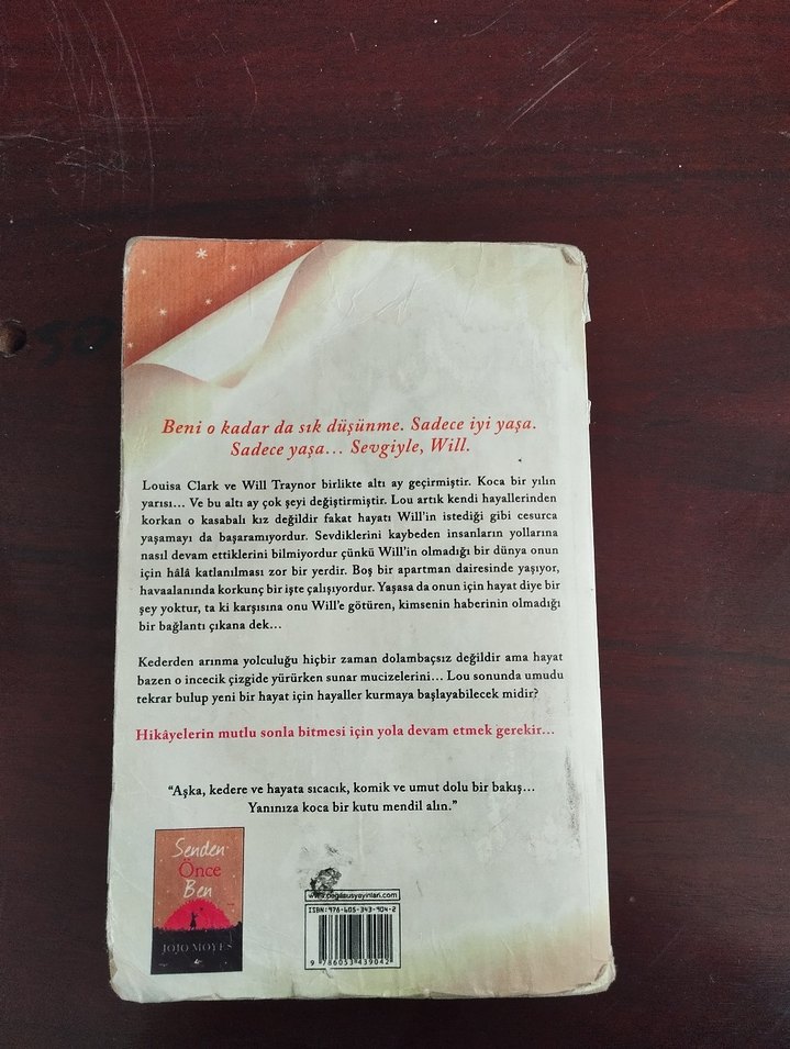 Senden Sonra Ben - Jojo Moyes - Görsel 2