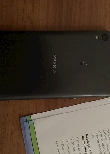Sony Siyah Android Telefon - Görsel 3