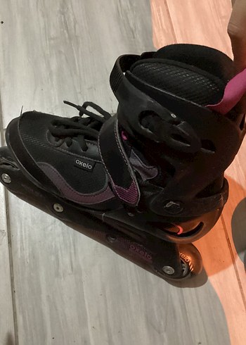 Siyah silikon tekerlekli paten - Görsel 2