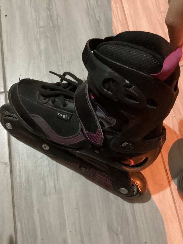 Siyah silikon tekerlekli paten - Görsel 2