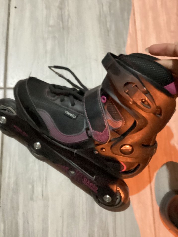 Siyah silikon tekerlekli paten - Görsel 4