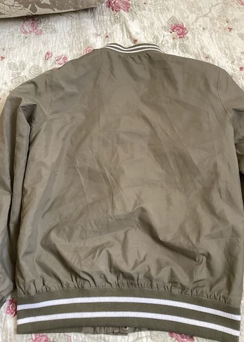 haki Düğmeli Kadın Ceket - Görsel 4