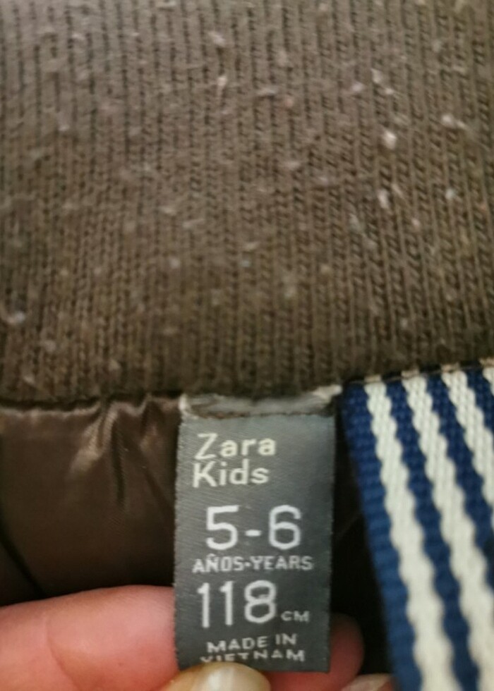 Zara Kids erkek çocuk kışlık mont  - Görsel 4