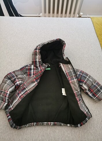 4 Yaş Beden Benetton erkek çocuk kışlık mont