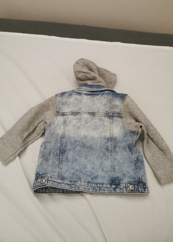 H&M Erkek bebek kot mont - Görsel 3