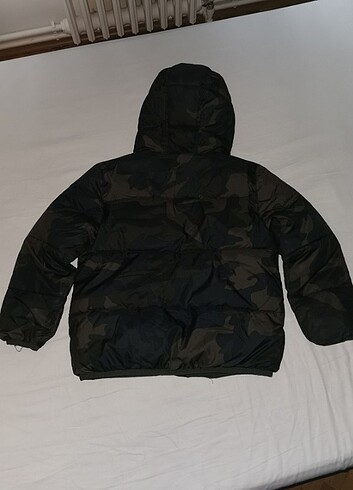 Mango Kamuflaj erkek çocuk kışlık mont  - Görsel 5