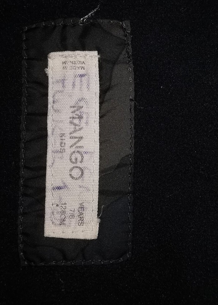 Mango Kamuflaj erkek çocuk kışlık mont  - Görsel 3