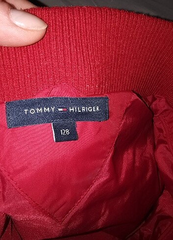 7 Yaş Beden Tommy hilfiger Erkek çocuk mont Orjinal