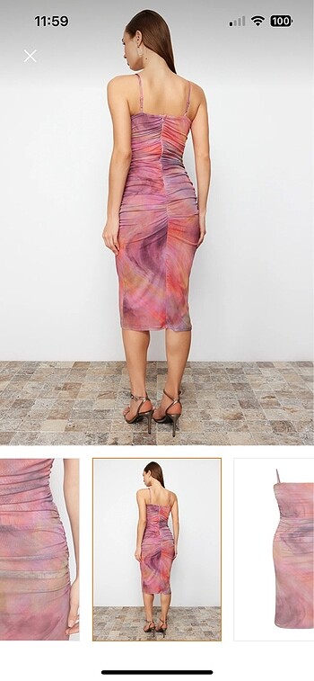 Trendyol milla elbise - Görsel 4