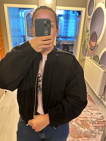 Milla bomber tüvit ceket - Görsel 2