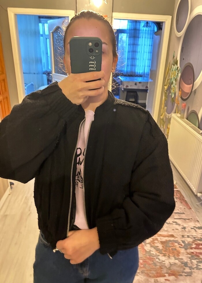 Milla bomber tüvit ceket - Görsel 2