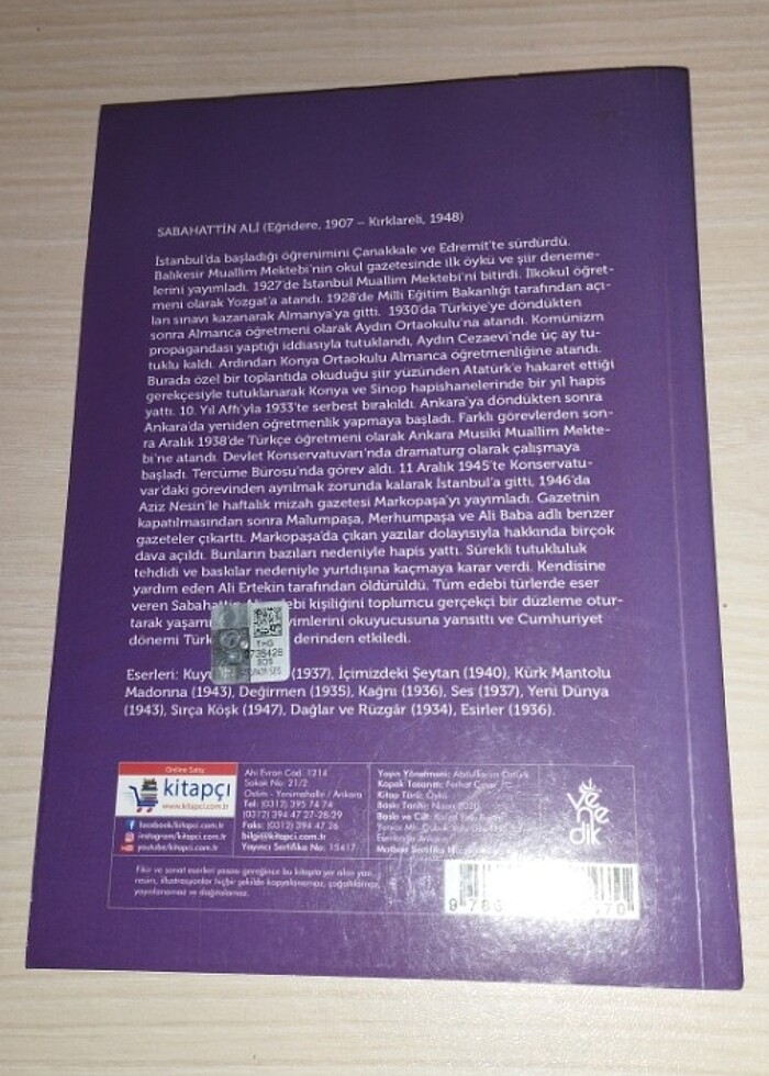 Sabahattin Ali (Sırça köşk) - Görsel 2