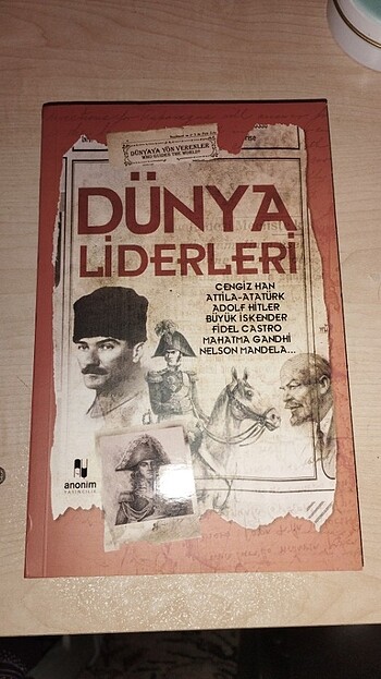 Dünya liderleri kitap