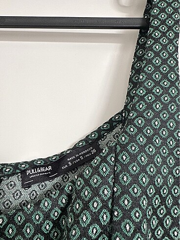 Pull and Bear Mini Elbise