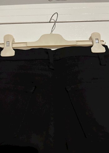Diğer Siyah Kadın Süet Regular Fit Pantolon