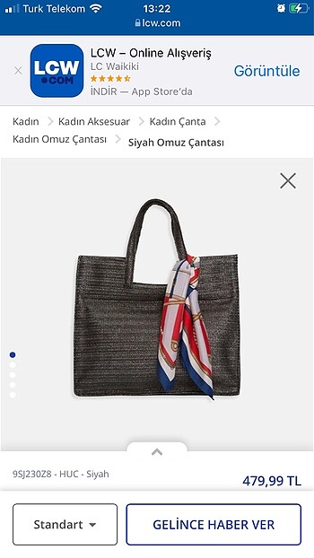 Siyah Çanta LCW