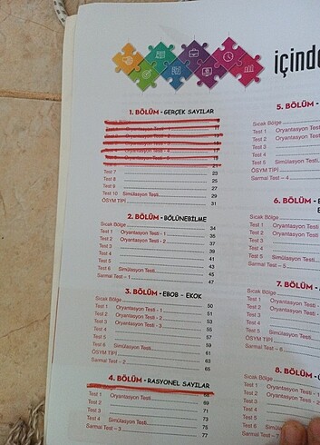  Bilgi sarmal tyt matematik 