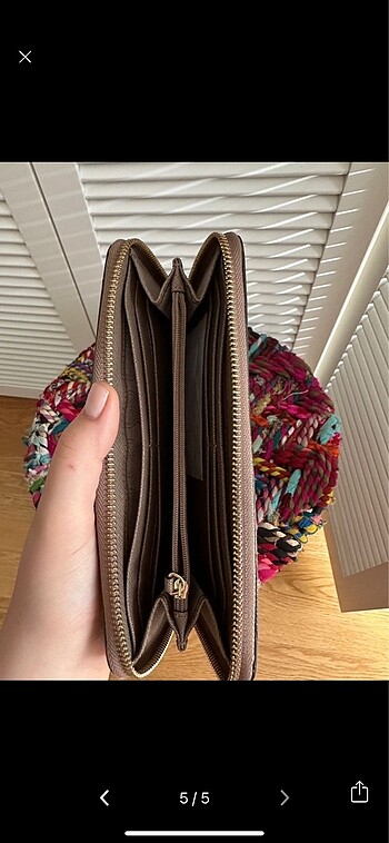 micheal kors cuzdan - Görsel 5