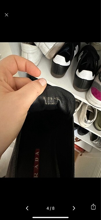 40,5 Beden siyah Renk prada