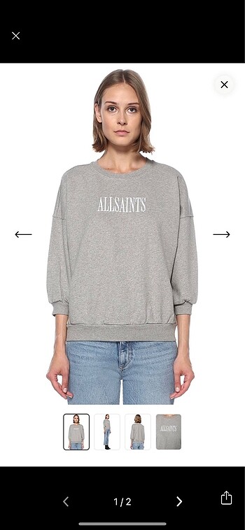 allsaints sweatshirt