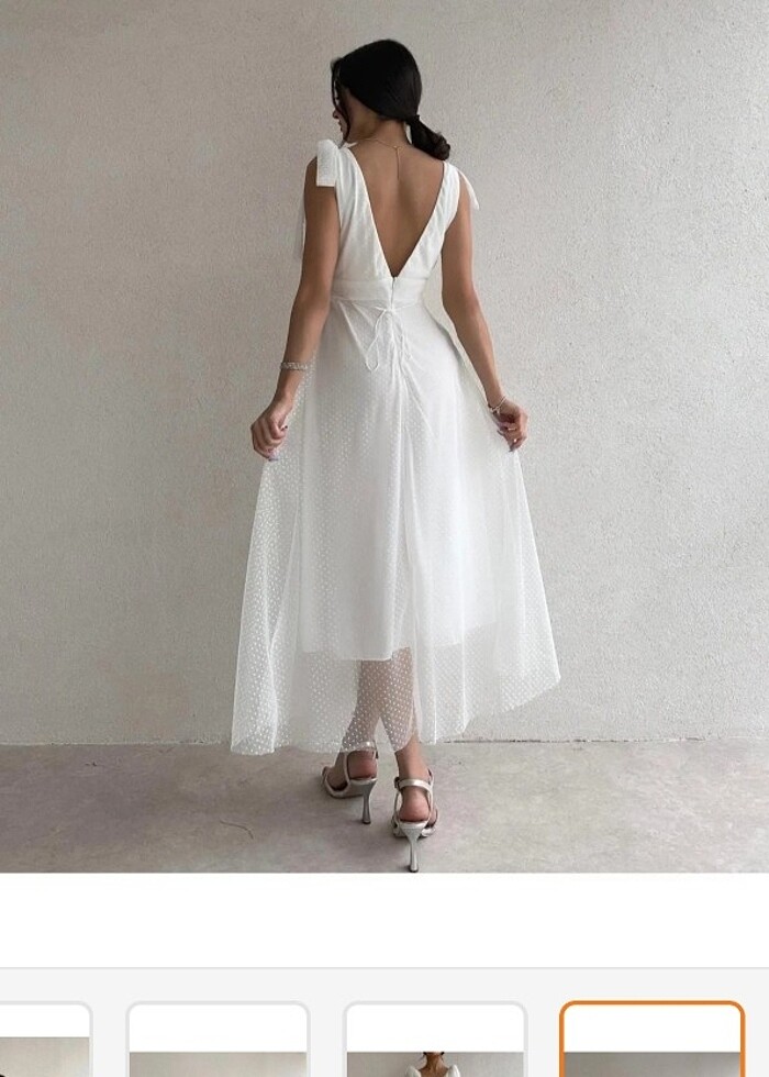 Nikah dış çekim elbisesi - Görsel 3