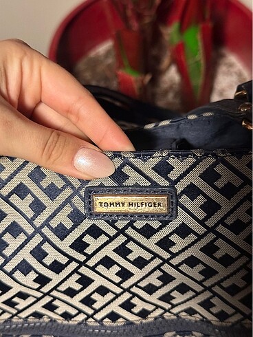 Beden lacivert Renk Tommy canta ve cuzdan