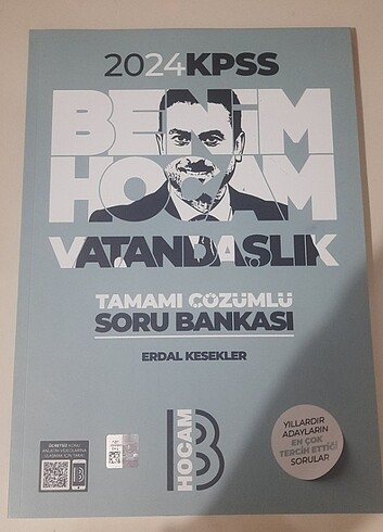 Benim Hocam Vatandaşlık Soru Bankası Erdal Kesekler