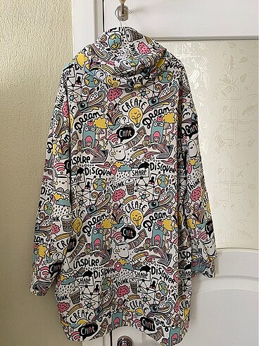 xl Beden Çok Renkli Genç Sweatshirt