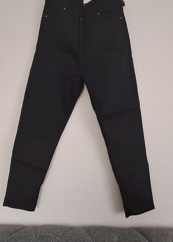 Siyah Regular Fit i Kot Pantolon