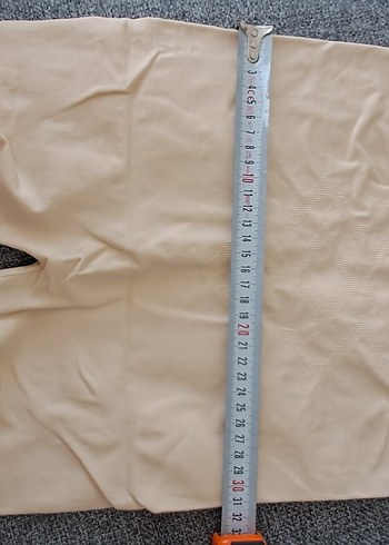 Şeffaf Bej Mini Straplez Kadın Tulum - Görsel 8