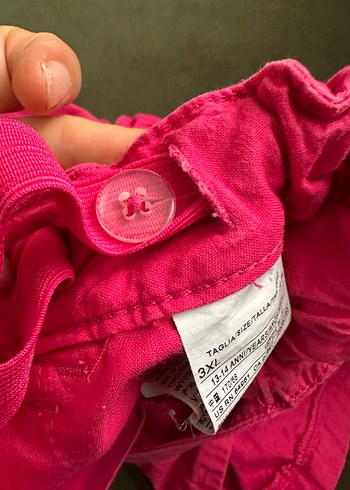 Pembe Mini Şort Rahat Kesim - Görsel 4