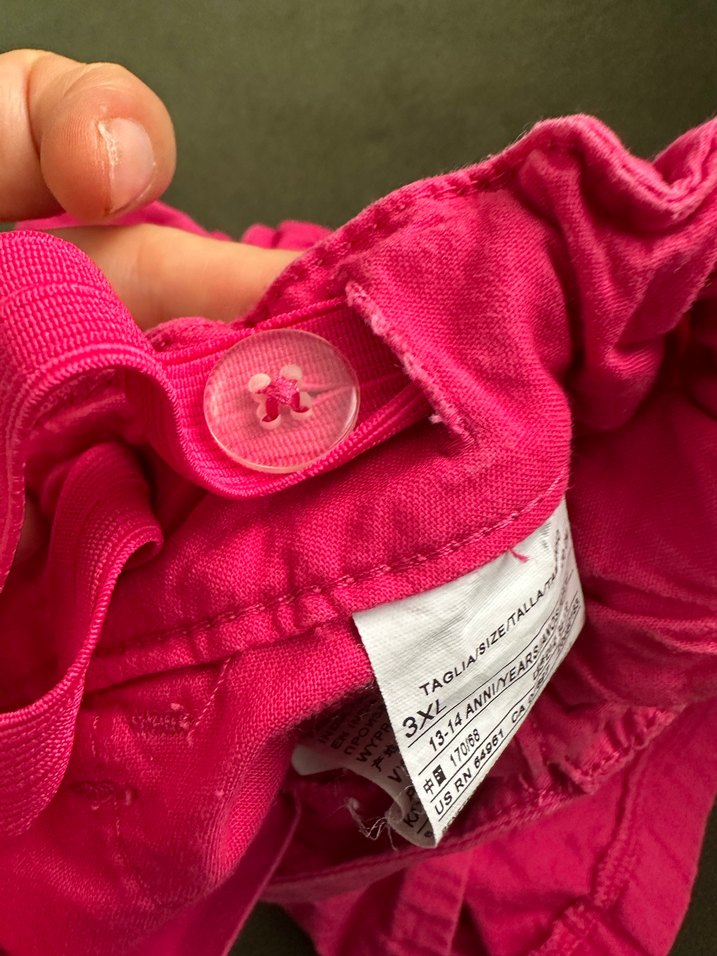 Pembe Mini Şort Rahat Kesim - Görsel 4